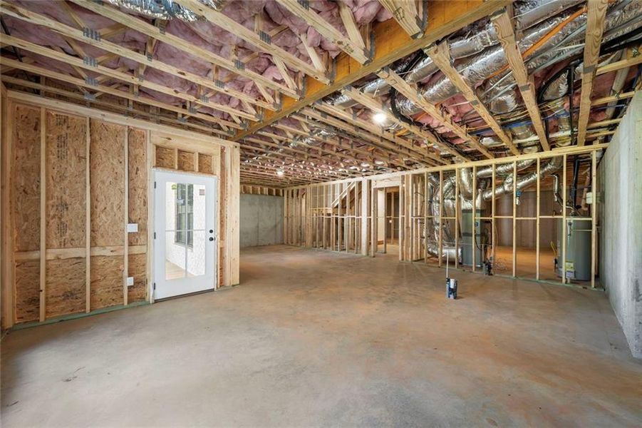 In-progress construction of a new home in , Atlanta, GA (Image 51).