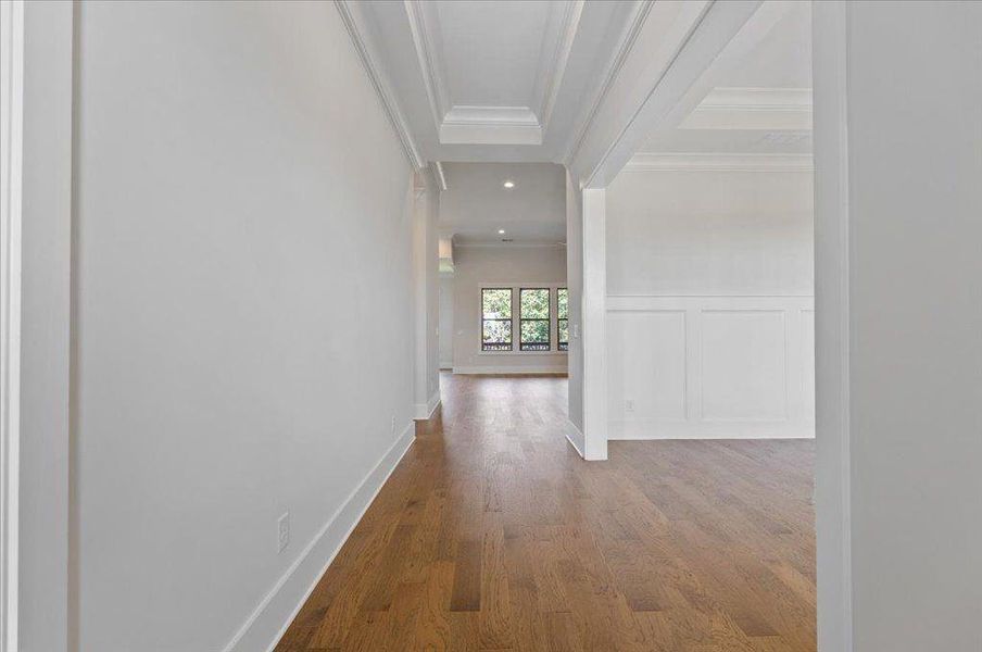 Spacious, unfurnished interior of a new home in Horizon at Laurel Canyon, Canton (Image 13). Spacious, unfurnished interior of a new home in Horizon at Laurel Canyon, Canton (Image 13).