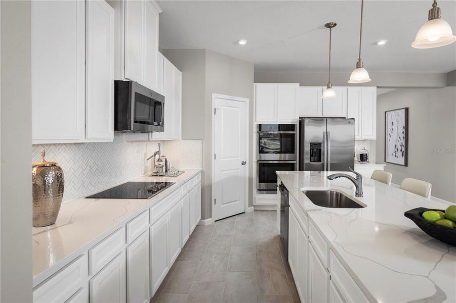 Furnished interior view inside a new home in Brooks Landing, Titusville (Image 6).