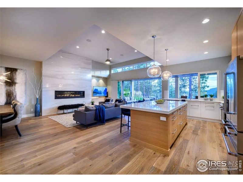 Great Room and Kitchen (Concept only, plan and picture from House Designers, home not built) Great Room and Kitchen (Concept only, plan and picture from House Designers, home not built)