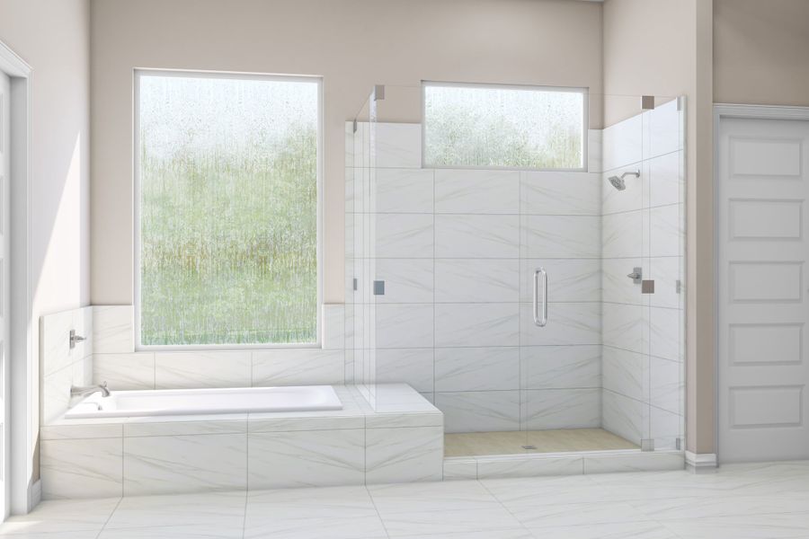 Furnished interior view inside a new home in Trillium, Richmond (Image 15).