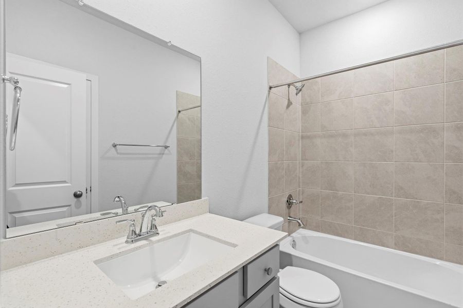 Furnished interior view inside a new home in Sienna 45', 50', Missouri City (Image 8).