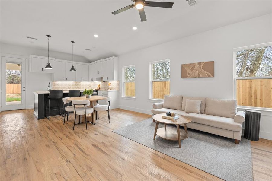 Furnished interior view inside a new home in , Hillsboro (Image 8).
