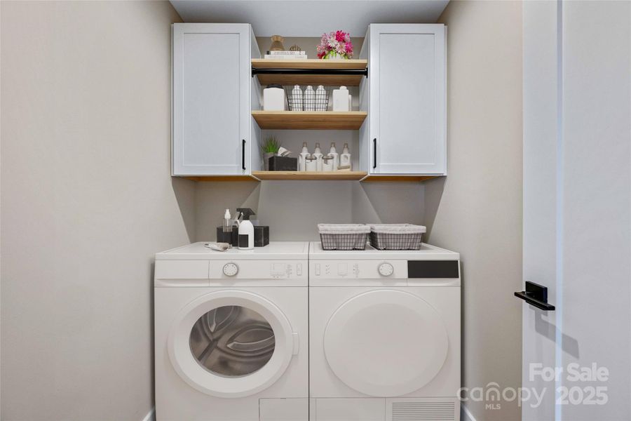 Close-up of interior finishes inside a home in , Asheville (Image 17).