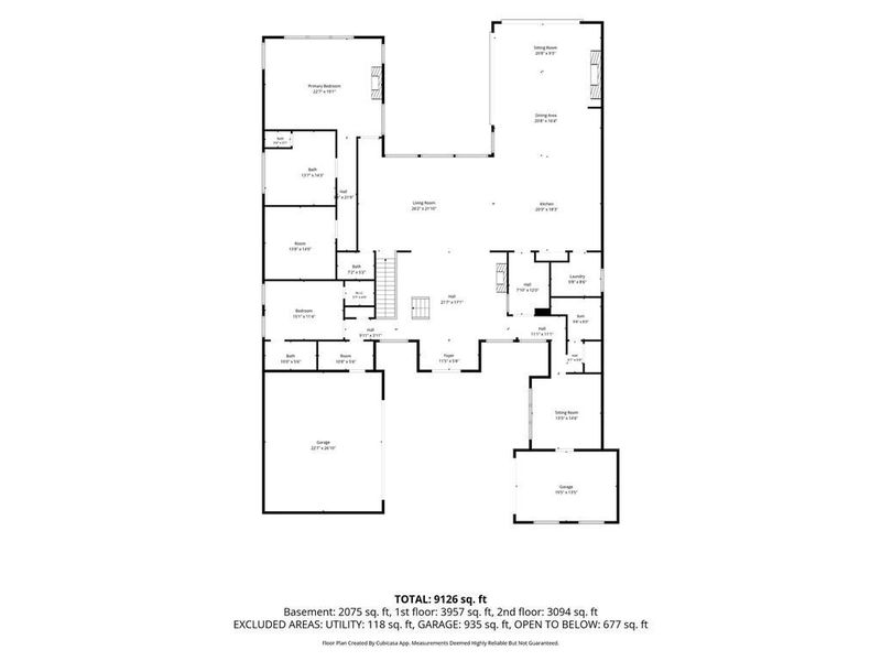 2D floor plan layout of this home in , Atlanta, GA (Image 6).