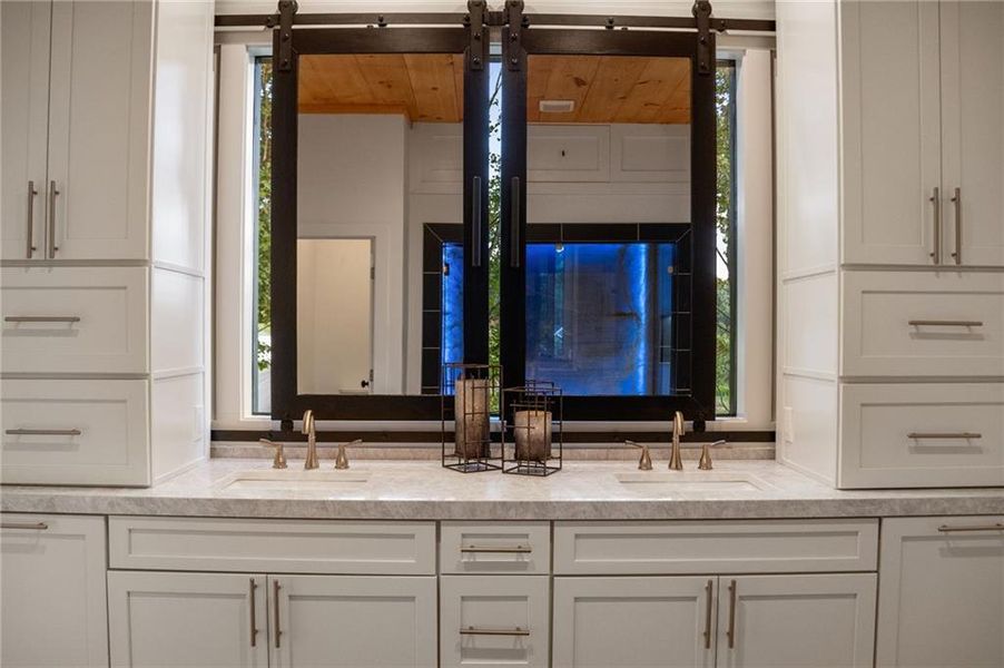 Close-up of interior finishes inside a home in , Morganton (Image 23).