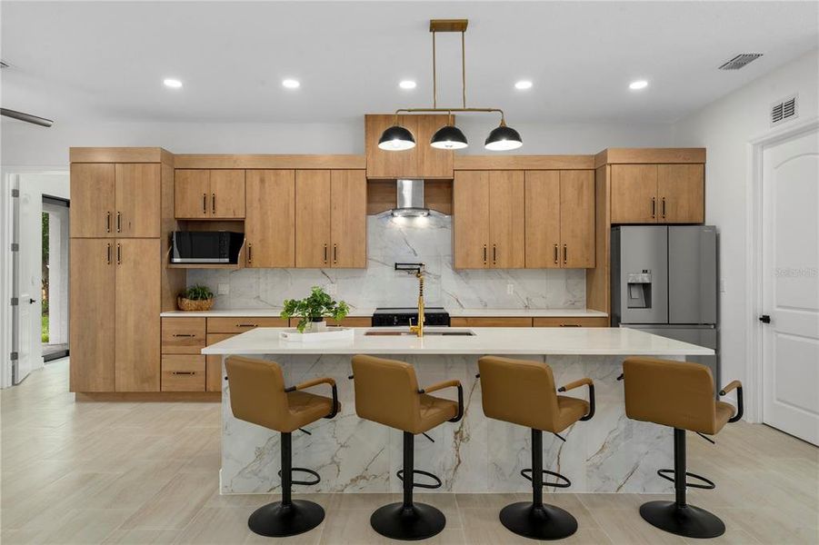 Furnished interior view inside a new home in , New Port Richey (Image 6).