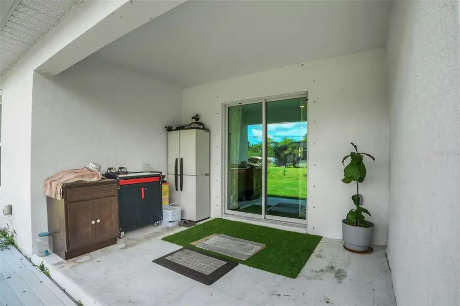 Exterior details and patio area of a home in , Punta Gorda (Image 4). Exterior details and patio area of a home in , Punta Gorda (Image 4).