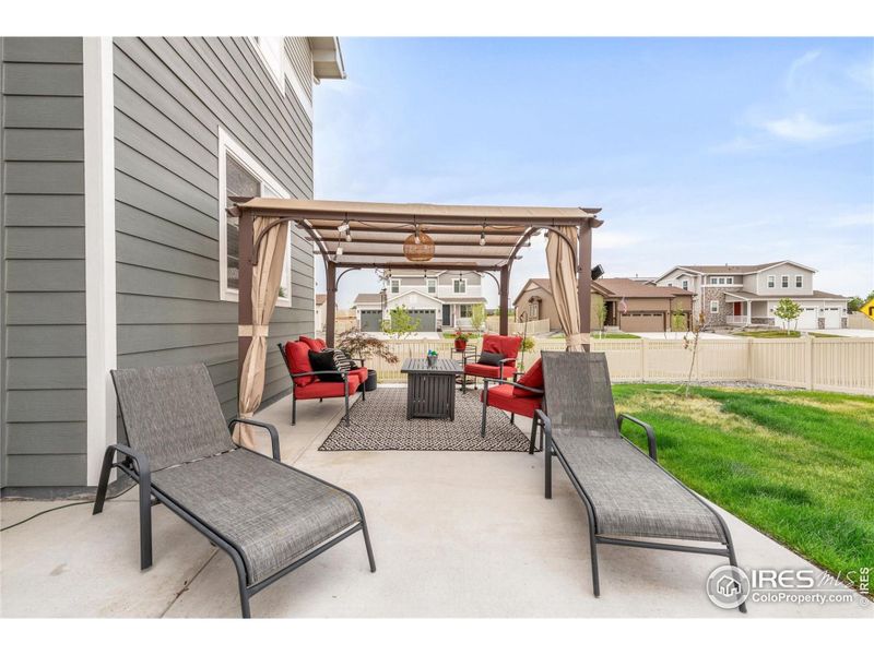 Back Patio With Included Gazebo