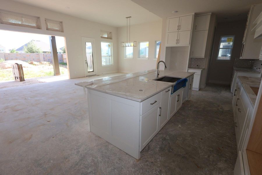 In-progress construction of a new home in Jordan Ranch - Premier Collection, Fulshear, TX (Image 13). In-progress construction of a new home in Jordan Ranch - Premier Collection, Fulshear, TX (Image 13).