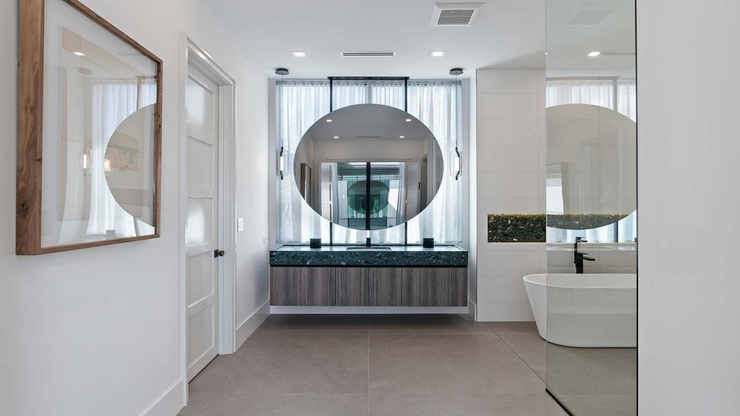 Furnished interior view inside a new home in , Boca Raton (Image 28).