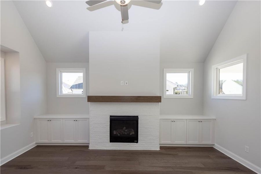 Spacious, unfurnished interior of a new home in Promenade at Sawnee Village, Cumming (Image 15).