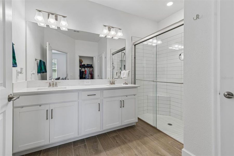 Furnished interior view inside a new home in Mirada Active Adult, San Antonio (Image 33).
