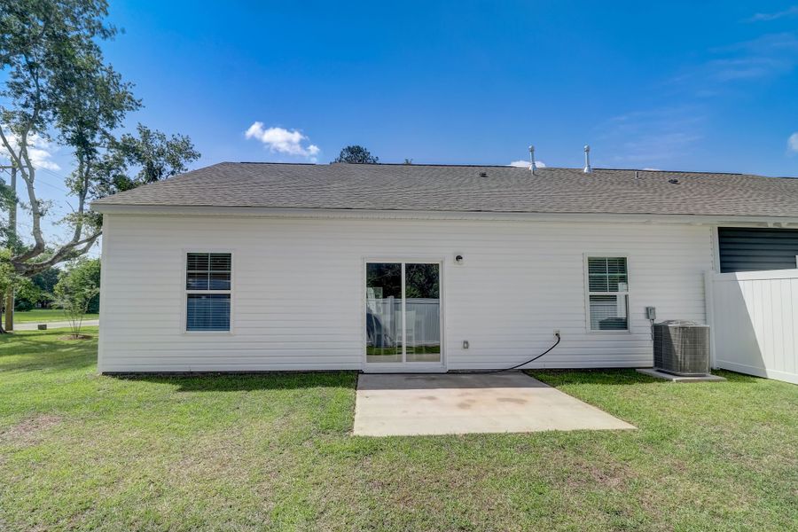 Representative exterior photo of a completed home built from the Marquis II by Great Southern Homes in Stillpointe, Sumter, SC (Image 17). Representative exterior photo of a completed home built from the Marquis II by Great Southern Homes in Stillpointe, Sumter, SC (Image 17).