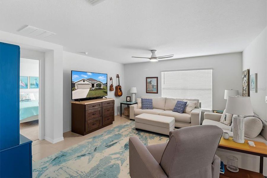 Furnished interior view inside a new home in Fairways at Twisted Oaks, Beverly Hills (Image 12).