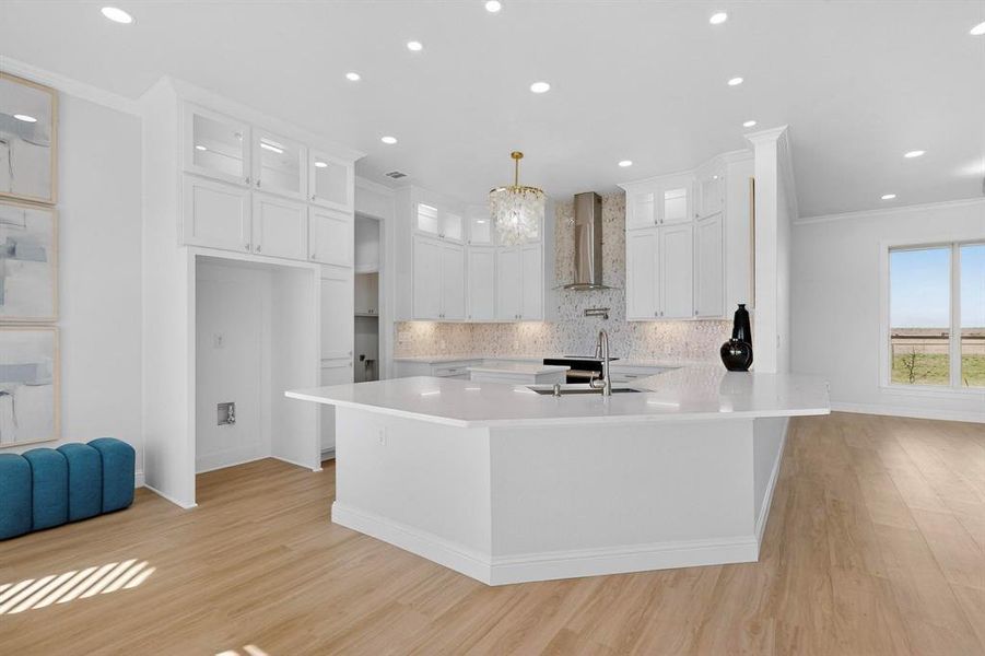 Furnished interior view inside a new home in , Leonard (Image 11).
