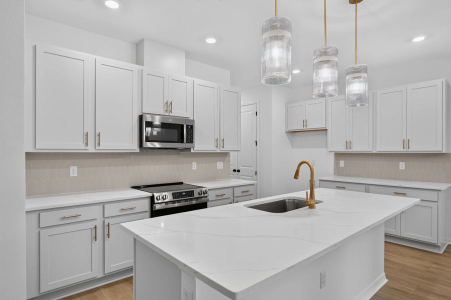 Furnished interior view inside a new home in Tyson Reserve, St. Cloud (Image 6).