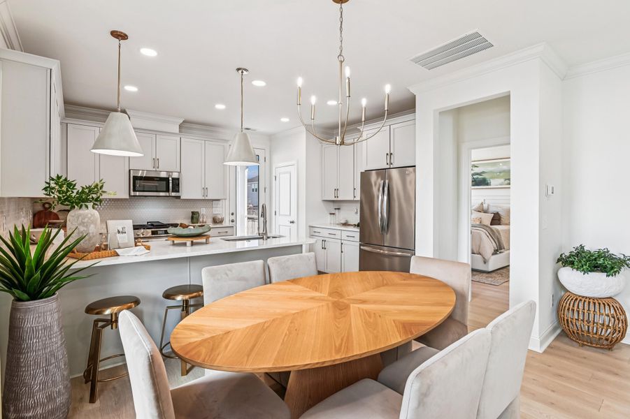 Furnished interior view inside a new home in , Moncks Corner (Image 36). Furnished interior view inside a new home in , Moncks Corner (Image 36).