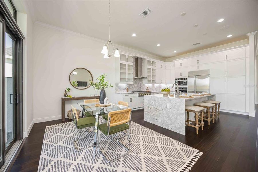 Furnished interior view inside a new home in , Sarasota (Image 27). Furnished interior view inside a new home in , Sarasota (Image 27).