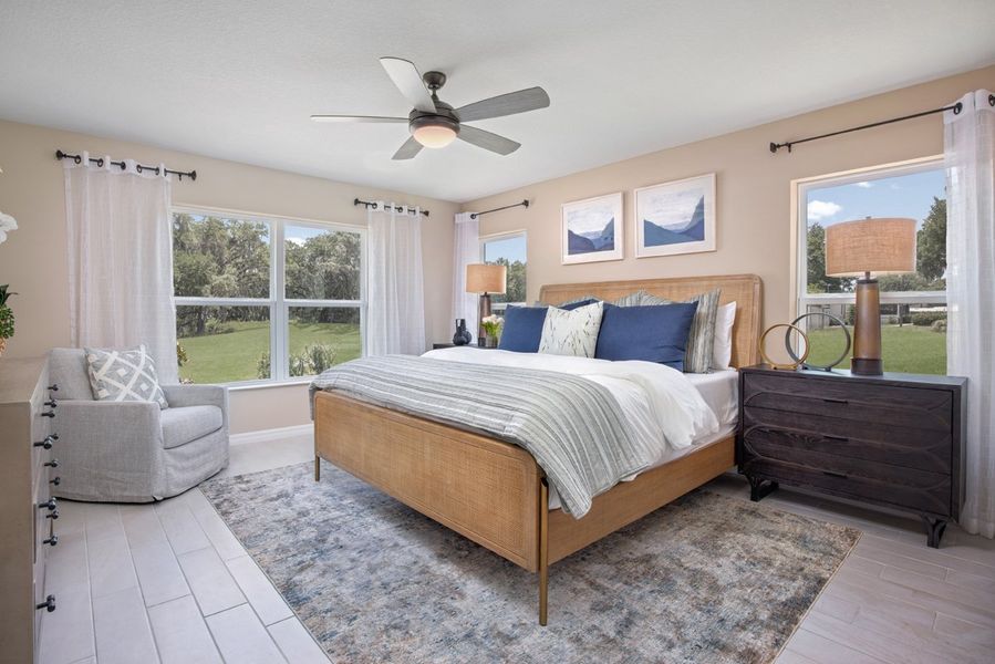 Representative furnished interior of a home built from the 2178 by KB Home in Chelsea Square, Eustis (Image 6).