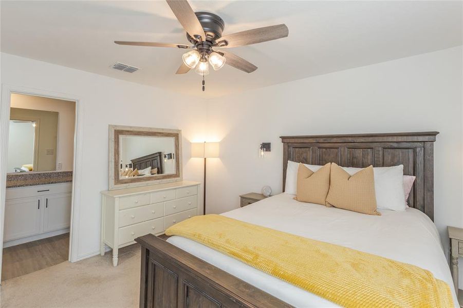 Furnished interior view inside a new home in Preserve at Honey Creek: Watermill Collection, McKinney (Image 11).