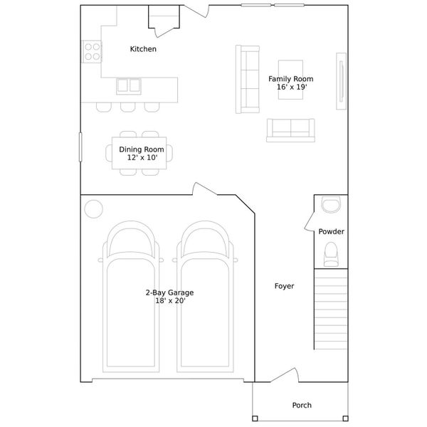 2D floor plan layout of this home in Moore Landing, Magnolia, TX (Image 2). 2D floor plan layout of this home in Moore Landing, Magnolia, TX (Image 2).