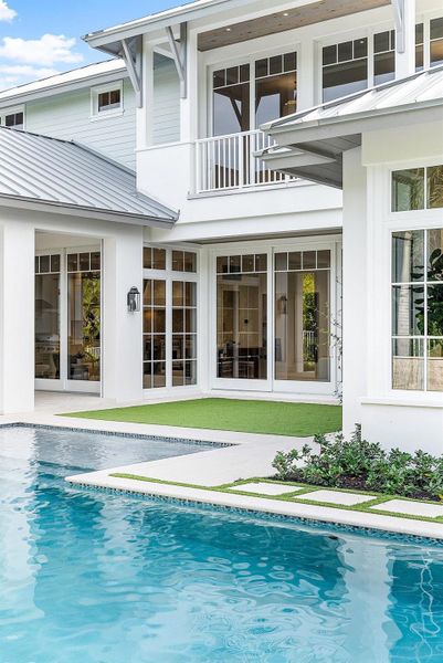 Exterior details and patio area of a home in , Delray Beach (Image 34).