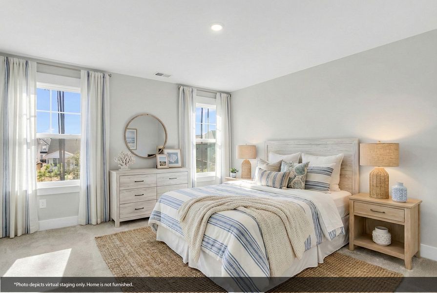 Furnished interior view inside a new home in Lochton, Summerville (Image 14). Furnished interior view inside a new home in Lochton, Summerville (Image 14).
