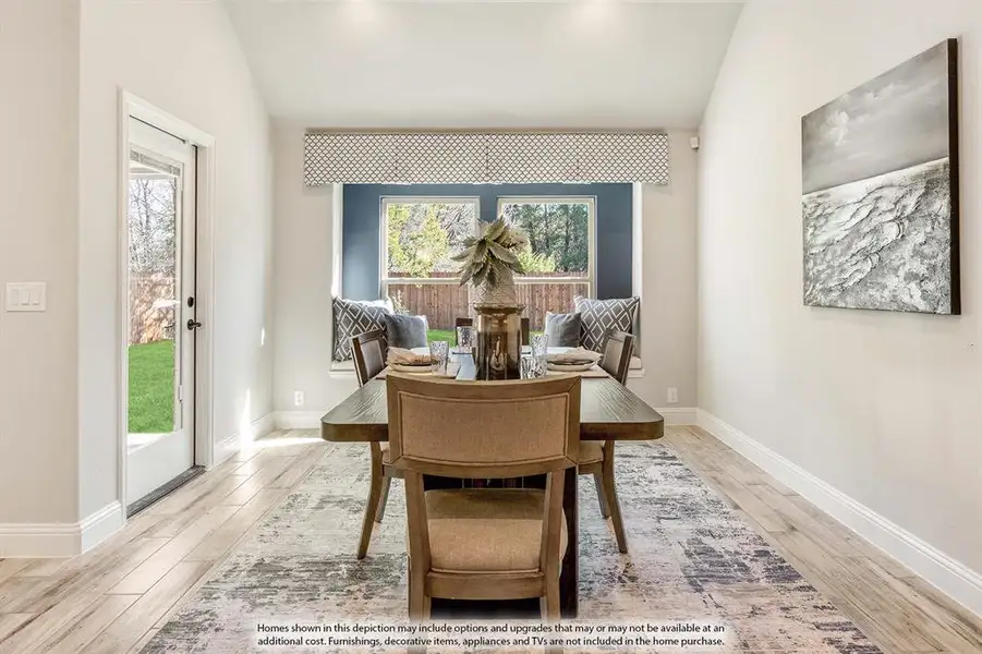 Furnished interior view inside a new home in Villages of Walnut Grove, Midlothian (Image 11).