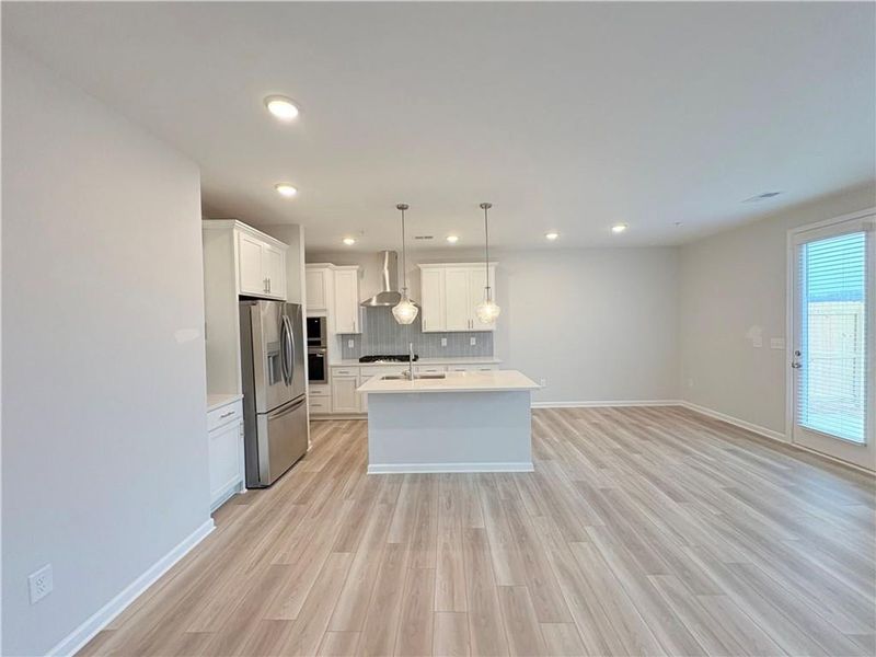 Furnished interior view inside a new home in Hemingway, Cumming (Image 5).
