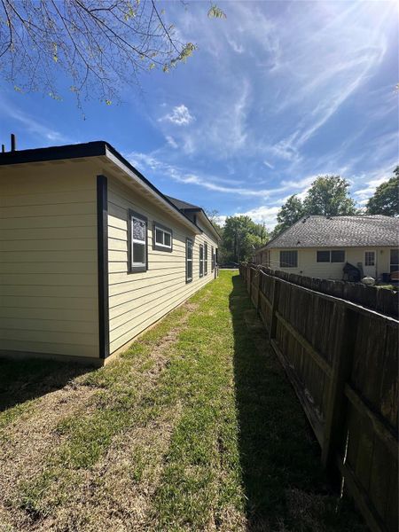 Exterior details and patio area of a home in , Huffman (Image 22). Exterior details and patio area of a home in , Huffman (Image 22).