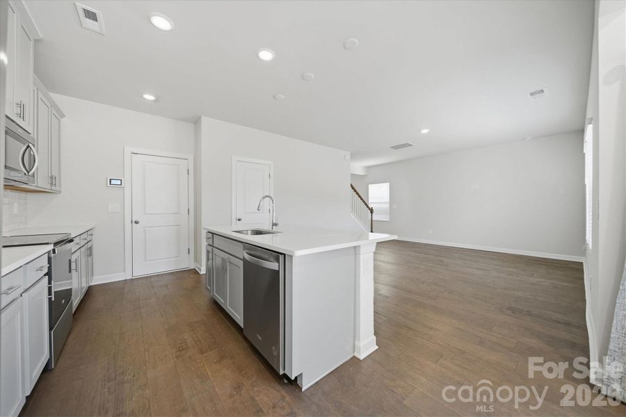 Furnished interior view inside a new home in , Conover (Image 10).