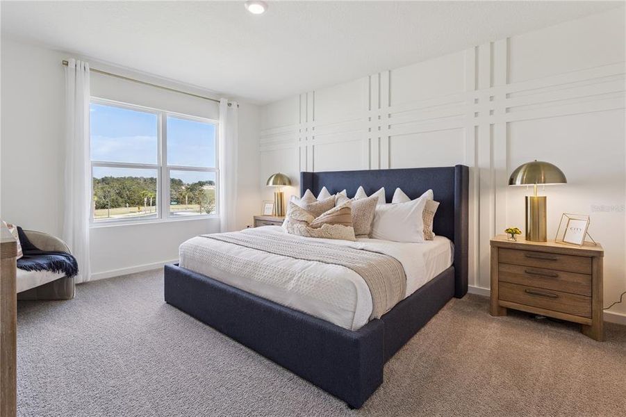 Furnished interior view inside a new home in Crossroads at Kelly Park, Apopka (Image 23).