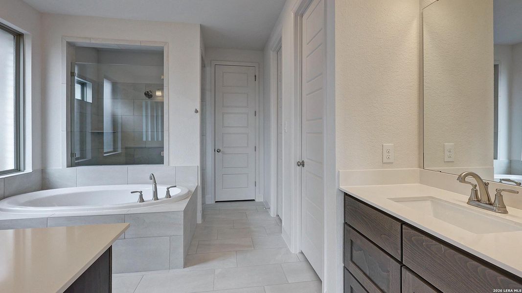 Furnished interior view inside a new home in Arcadia Ridge, San Antonio (Image 16).