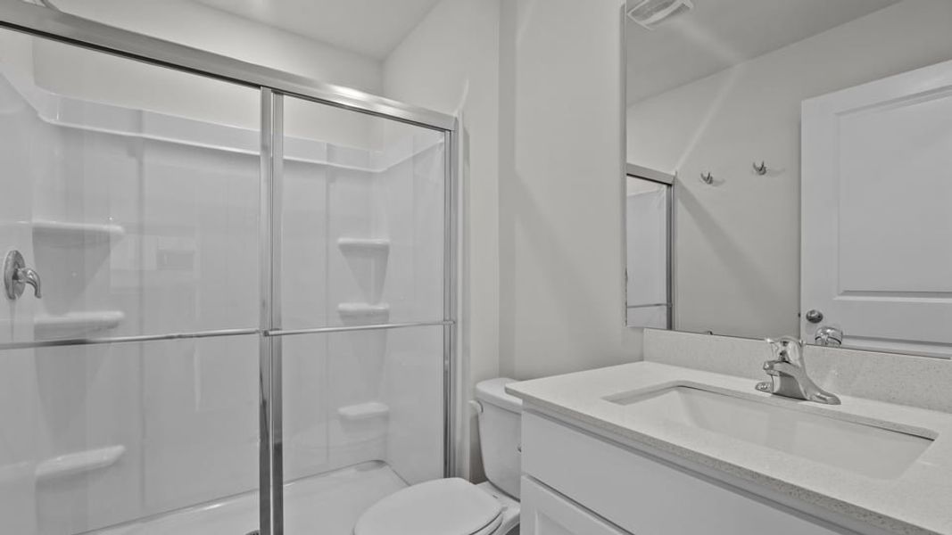 Furnished interior view inside a new home in Blair Ridge, La Grange (Image 9).