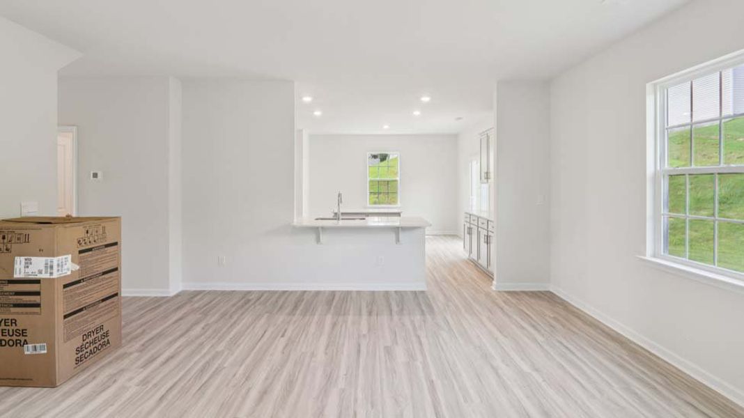 Spacious, unfurnished interior of a new home in Rydele Heights, Asheville (Image 11).