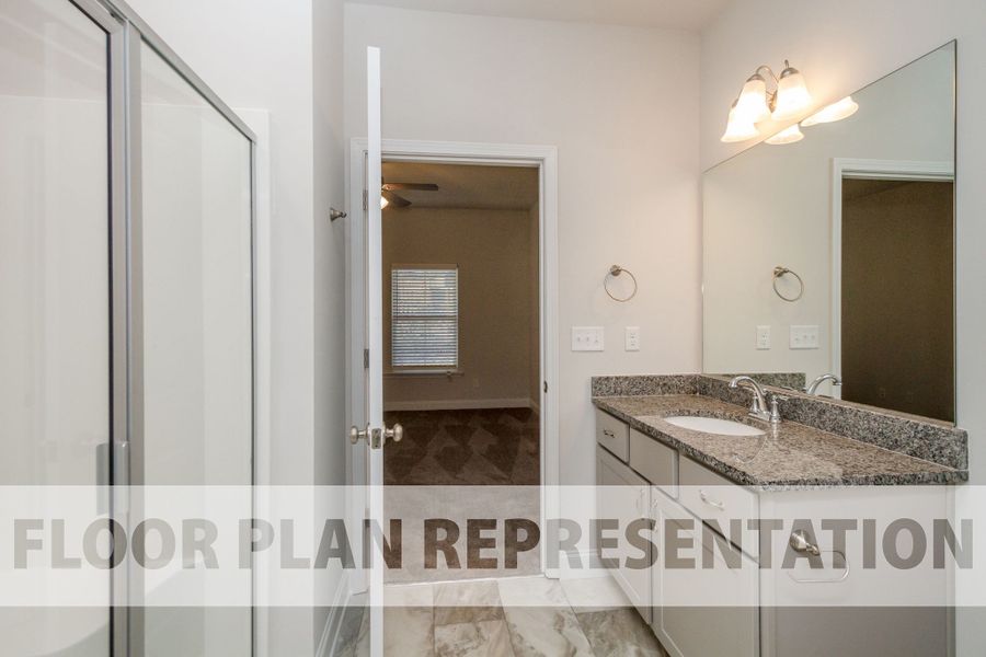 Macon 2-bedroom Owner Bathroom Representation Photo