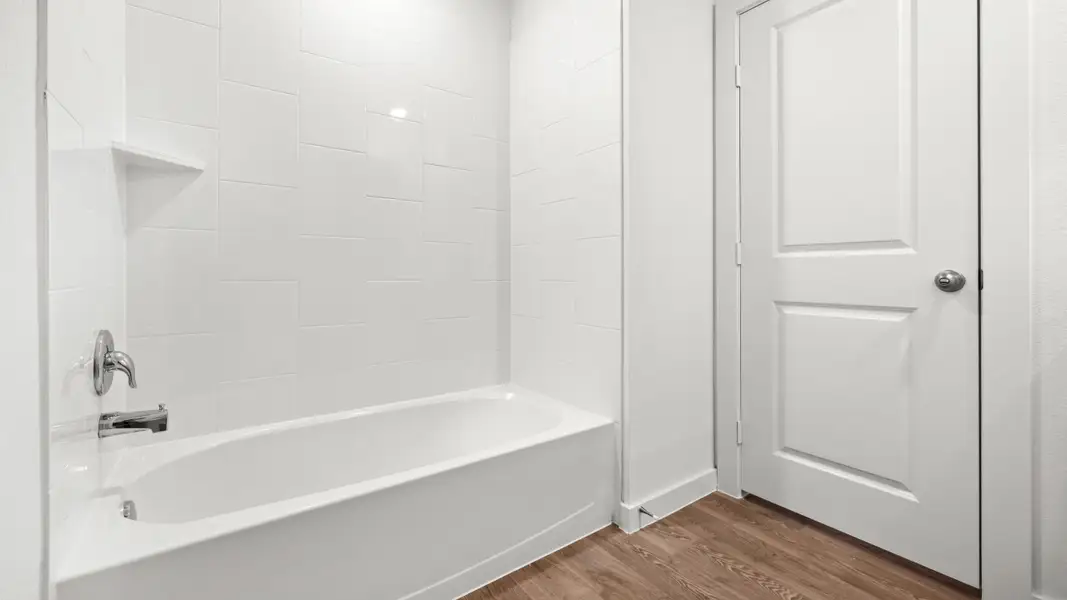 Furnished interior view inside a new home in Emberly, Beasley (Image 7).