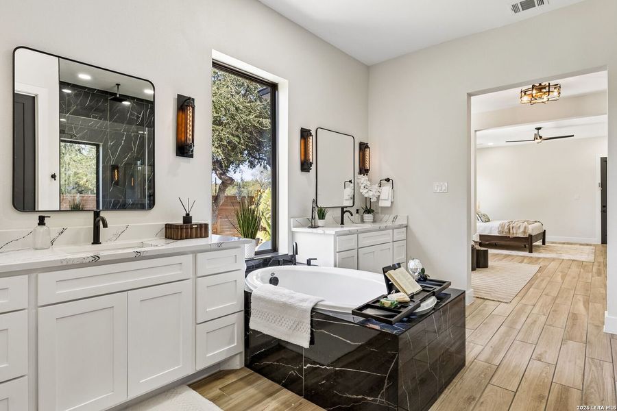 Furnished interior view inside a new home in , Leon Valley (Image 43).