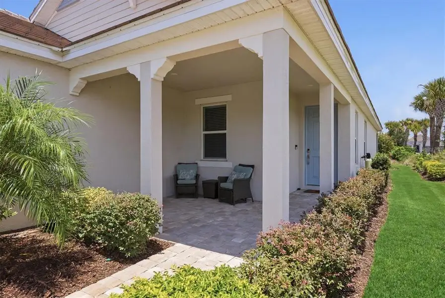 Exterior details and patio area of a home in , Palmetto (Image 24). Exterior details and patio area of a home in , Palmetto (Image 24).