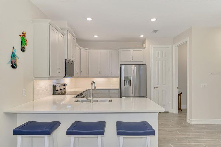 Furnished interior view inside a new home in , Venice (Image 17).