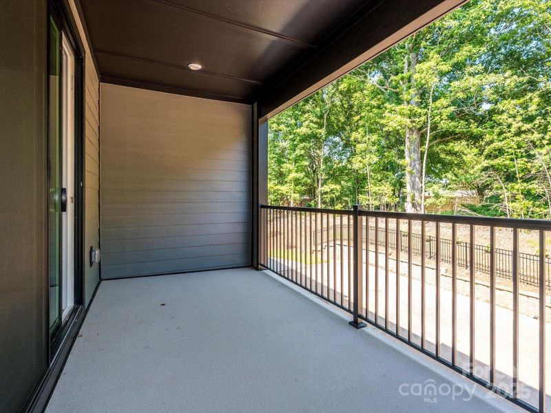 Second Story Covered Outdoor Living.