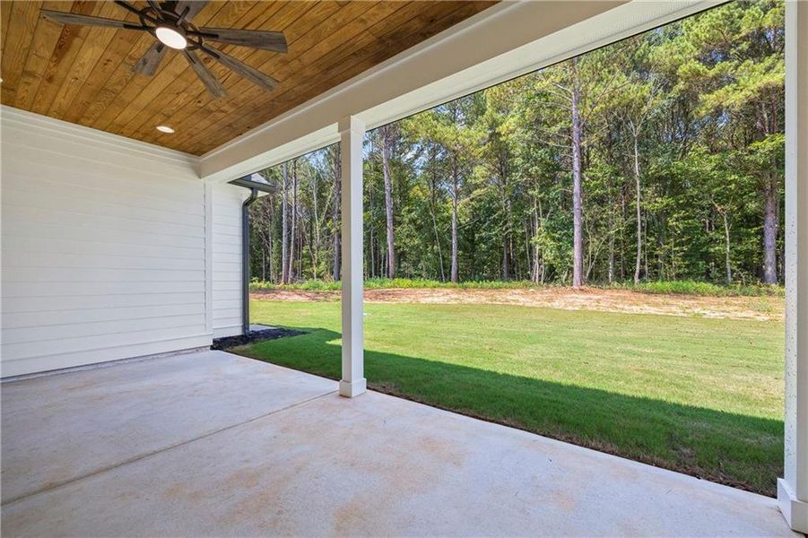 Exterior details and patio area of a home in , Covington (Image 3).