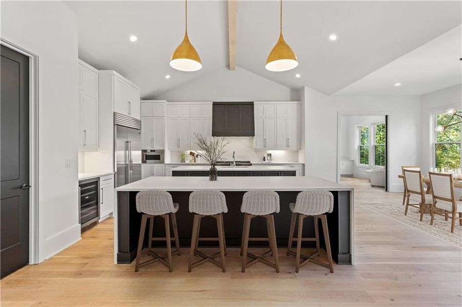 Furnished interior view inside a new home in Aster, Milton (Image 8).