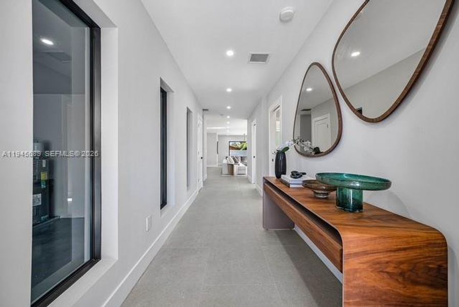 Furnished interior view inside a new home in , Pompano Beach (Image 13). Furnished interior view inside a new home in , Pompano Beach (Image 13).