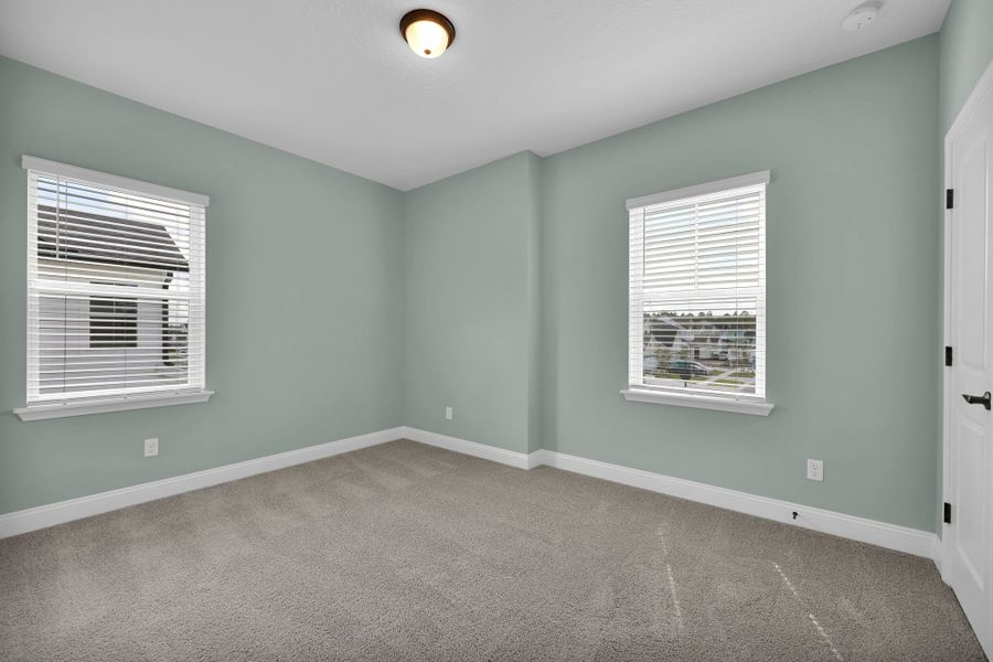 Representative unfurnished interior of a home built from the Crescent by Riverside Homes in Mariposa at EverRange, Jacksonville (Image 42).