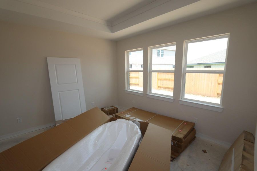 Spacious primary suite - still under construction! Spacious primary suite - still under construction!