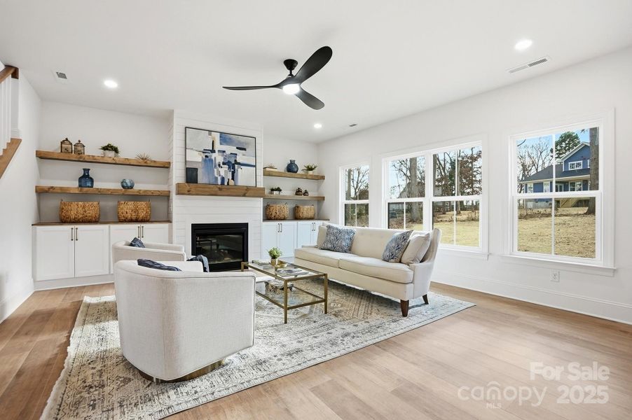 Furnished interior view inside a new home in , Mooresville (Image 6).