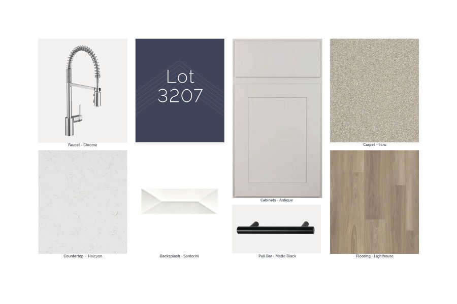 Sample of building materials used in homes in Lone Star Landing, Montgomery (Image 15).