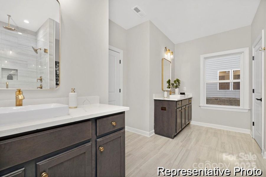 Furnished interior view inside a new home in , Monroe (Image 27).